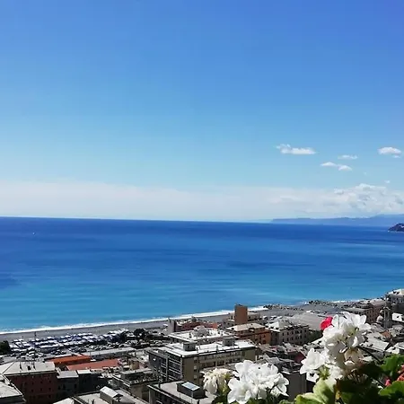 アパート La Finestra Sul Mare ジェノヴァ